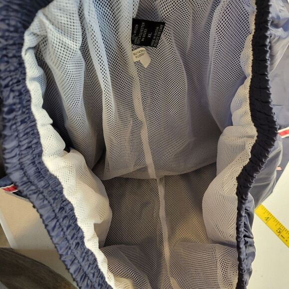 Lavon Vintage Y2K USA Blue Windbreaker Tracksuit with Red Stripes Size XL - Picture 11 of 16